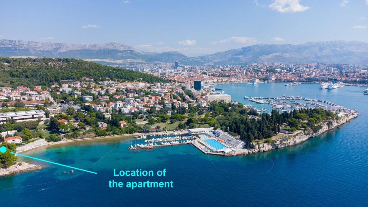 Beachfront Apartment Drazen, With Garden And Parking Spalato Esterno foto